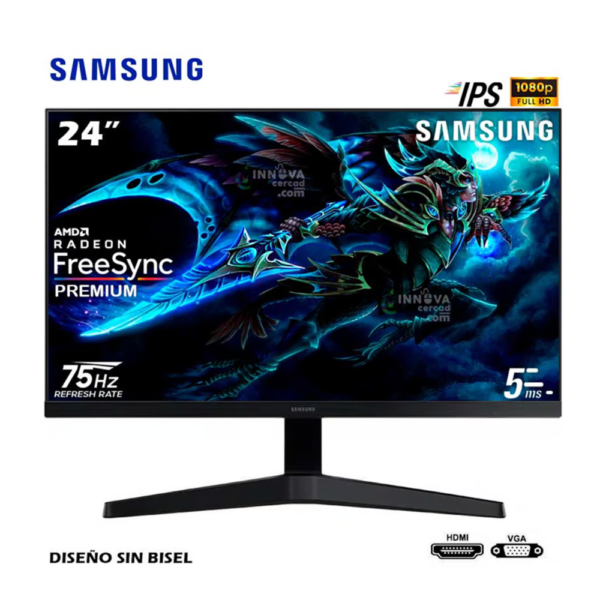 Monitor Samgung Essential S3 24C310 24" IPS FHD 75Hz